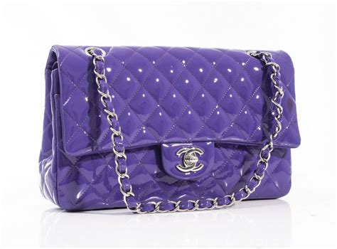 chanel black patent looks purple|Chanel Is Selling Me on Patent Leather .